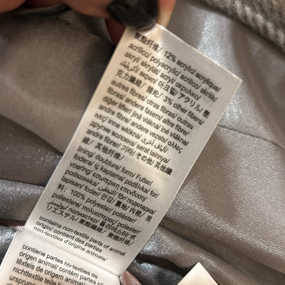 Calvin Klein single breasted coat - Picture 9 of 10